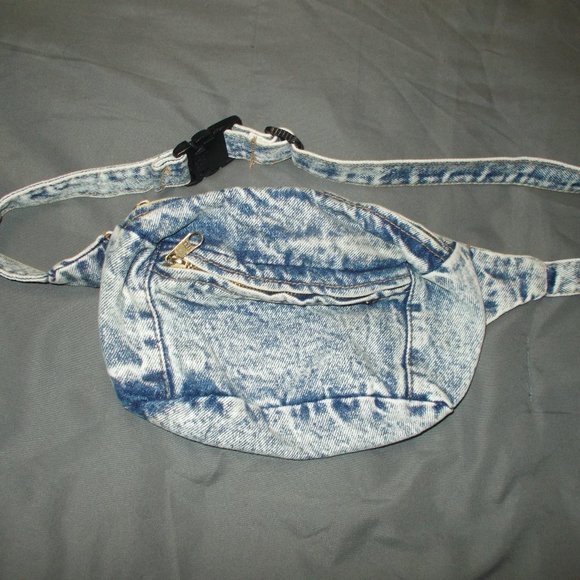 Bags Vintage Acid Wash Fanny Packbum Bag Poshmark